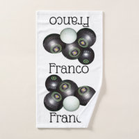 Franco Name With Lawn Bowls Design,