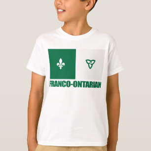 Franco-Ontarian Flag T-Shirt