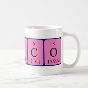 Franco periodic table mug