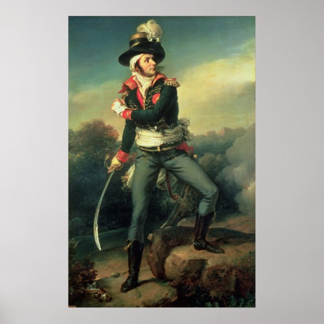 Francois Athanese Charette de Contrie  1819 Poster (Front)