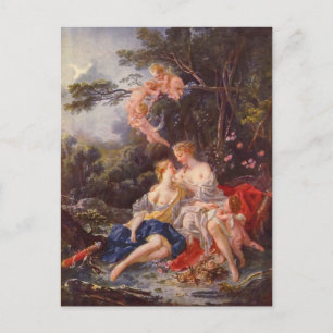 Francois Boucher - Jupiter and Callisto Postcard