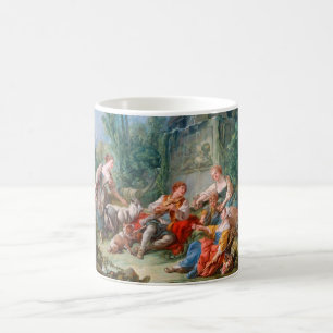francois boucher shepherd's idyll rococo scenery coffee mug