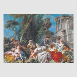 Francois Boucher The Bird Catchers (1748) Tissue Paper