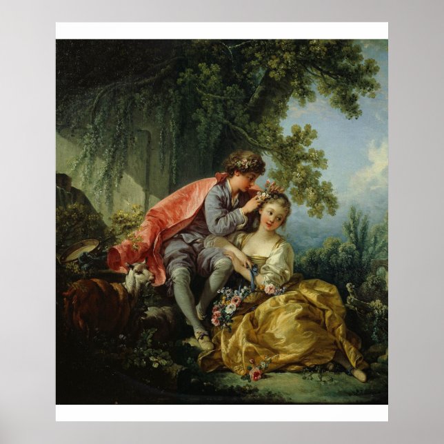François Boucher The Four Seasons: Spring Spring S Poster (Front)