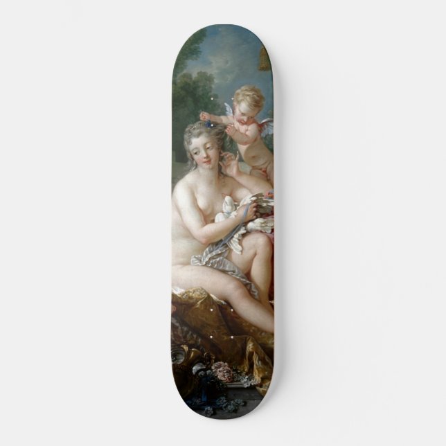 François Boucher The Toilet of Venus rokoko art Skateboard (Front)