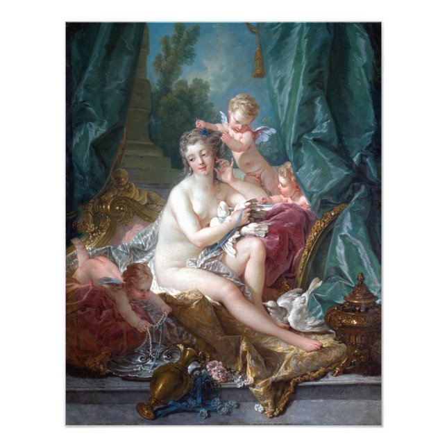 François Boucher The Toilette of Venus Photo Print (Front)