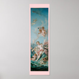 François Boucher – Venus on the Waves 1769 Poster
