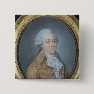 Francois Buzot 1792 15 Cm Square Badge