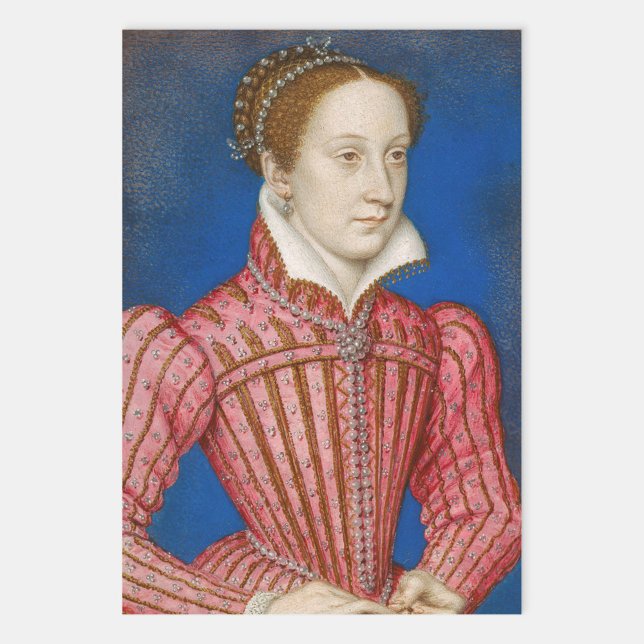 Francois Clouet - Mary, Queen of Scots Wrapping Paper Sheet (Creator Uploaded)