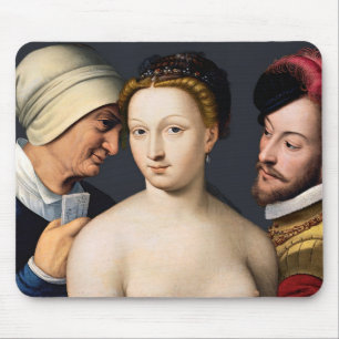 Francois Clouet - The Love Letter Mouse Mat