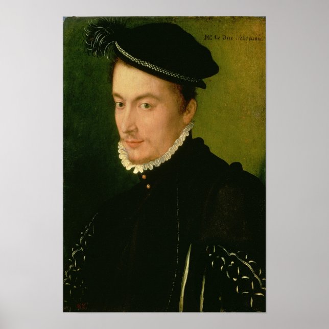 Francois de Valois , Duke of Alencon, 1560s Poster (Front)