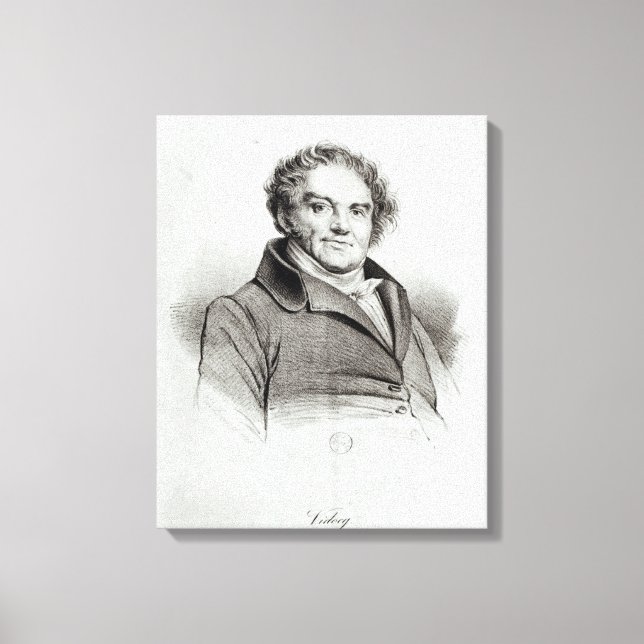 Francois Eugene Vidocq Canvas Print (Front)