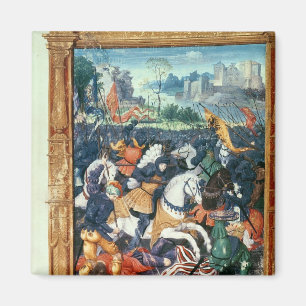Francois I at the Battle of Marignano Magnet