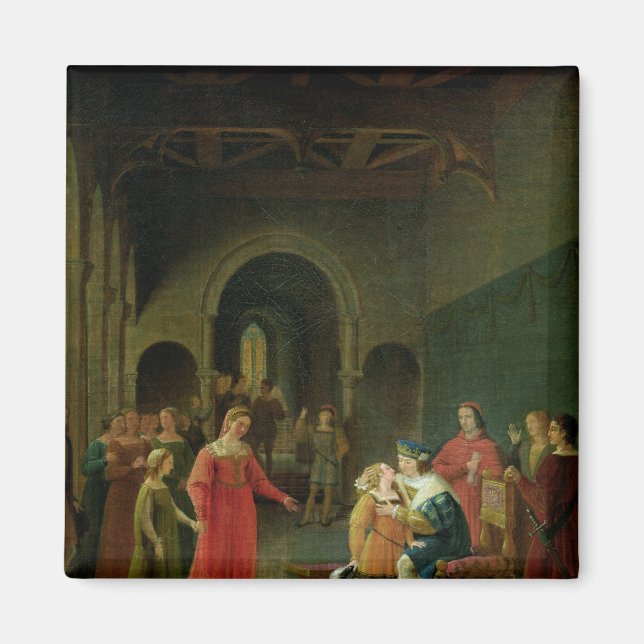 Francois I  Presented to Louis XII Magnet (Front)