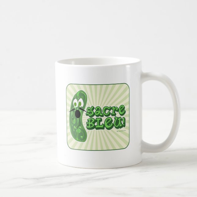 Francois the Cucumber Coffee Mug (Right)