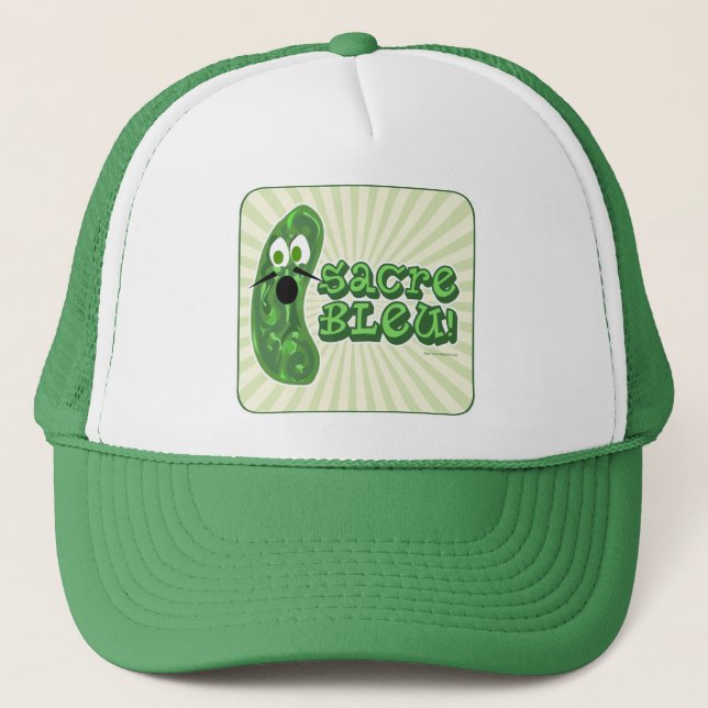Francois the Cucumber Trucker Hat (Front)
