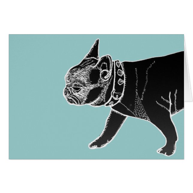 Francois the French Bulldog (Front Horizontal)