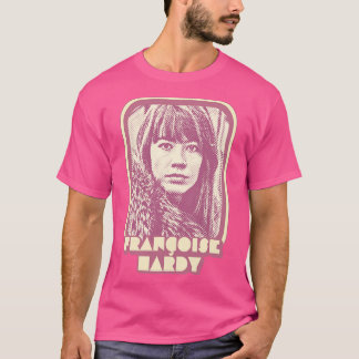Francoise Hardy Retro Francophile Design 1 T-Shirt