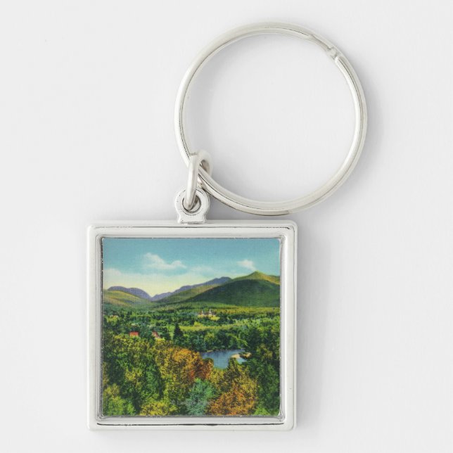 Franconcia Notch & Pemigewasset Valley Key Ring (Front)