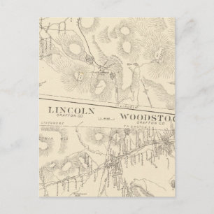 Franconia, Lincoln, Woodstock Postcard