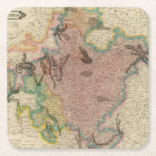 Franconia Square Paper Coaster