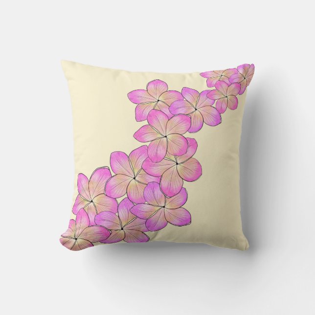 Frangipani Cushion (Front)