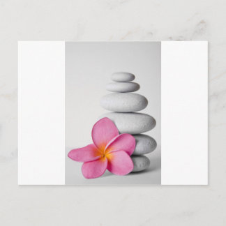 Frangipani Zen Postcard