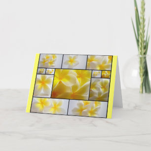 Frangipanis Card