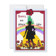 Frank Baum's Wizard of OZ  No Place Like Home Card