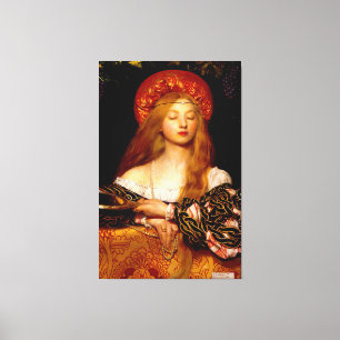 FRANK CADOGAN COWPER   VANITY 1907 Pre-Raphaelites Canvas Print