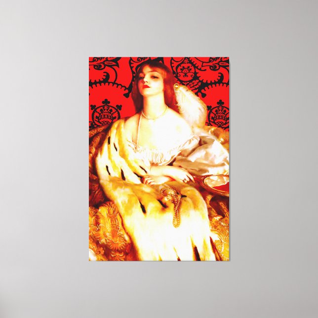 FRANK CADOGAN COWPER - VANITY 1919 Pre-Raphaelites Canvas Print (Front)