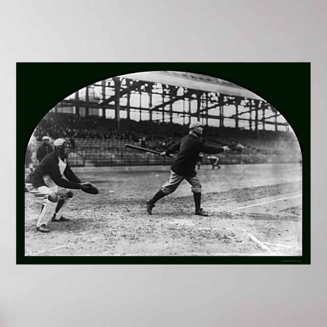 Frank Chance Baseball 1913 Poster (Front)