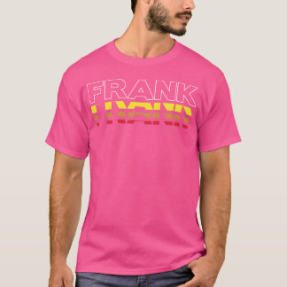 Frank First Name Funny Vintage Sunset Frank boy T-Shirt