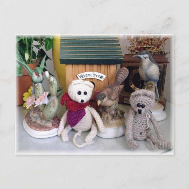 Frank&Lennart - Welcome friends- Postcard (Front)