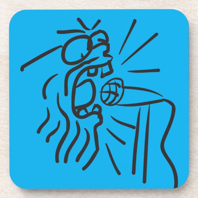 Frank Moore Chapped Lap Coaster (Front)