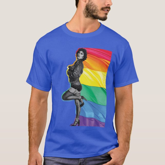 Frank N Furter LGBTQ Pride friends T-Shirt (Front)