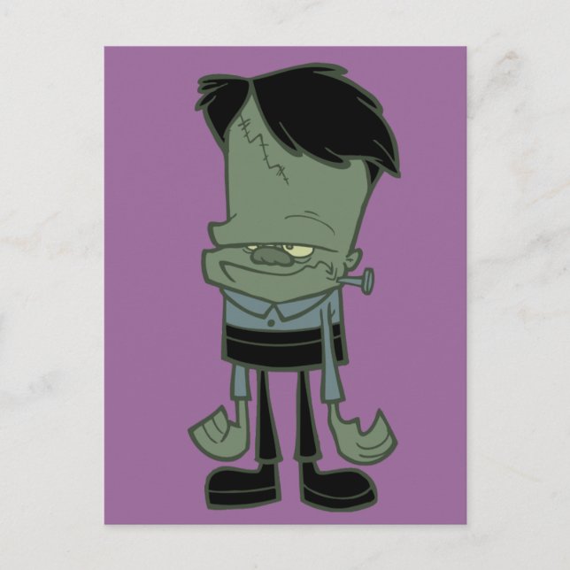 Frank N. Stein Postcard (Front)