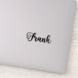 Frank Name - Handwritten Calligraphy