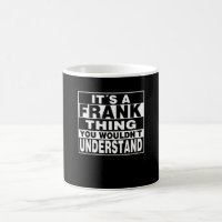 FRANK Surname Personalised Gift