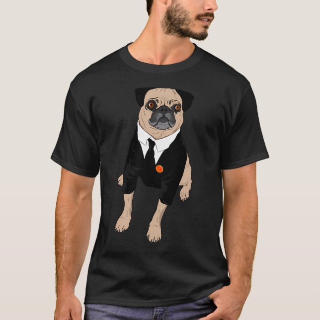 Frank the Pug T-Shirt (Front)