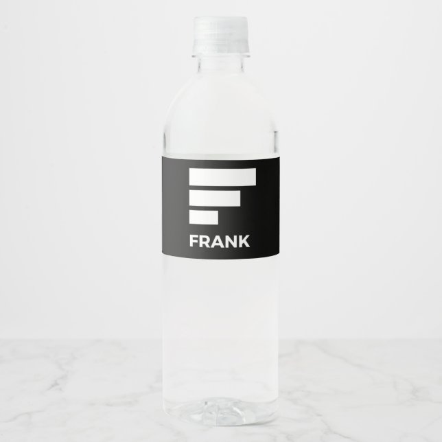 FRANK WATER BOTTLE LABEL (Front)