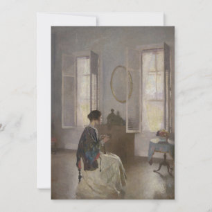 Frank Weston Benson - The Open Window Invitation