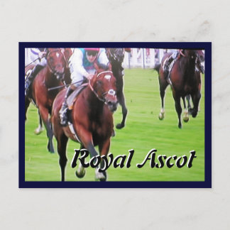 Frankel at Royal Ascot Diamond Jubilee postcard