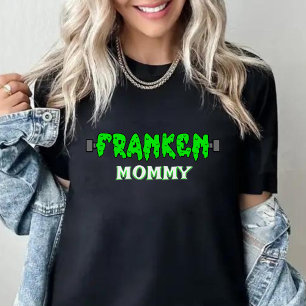 Franken Mummy Frankenstein Halloween T-Shirt