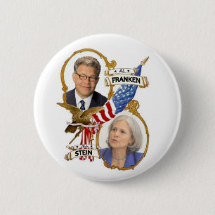Franken-Stein for President 2012 6 Cm Round Badge