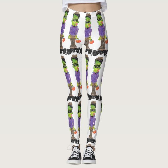 "Franken Style" cartoon by CFW Leggings
