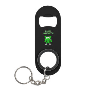 FrankenCheese Halloween Greetings Bottle Opener
