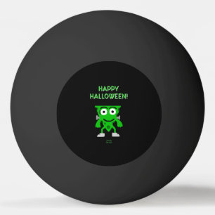 FrankenCheese Halloween Greetings Ping Pong Ball