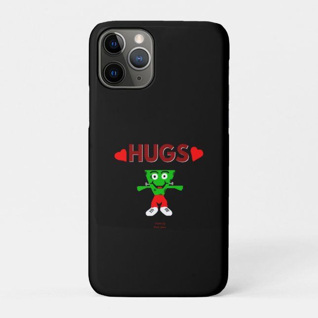 FrankenCheese Hugs Apple iPhone 11 Pro Case (Back)