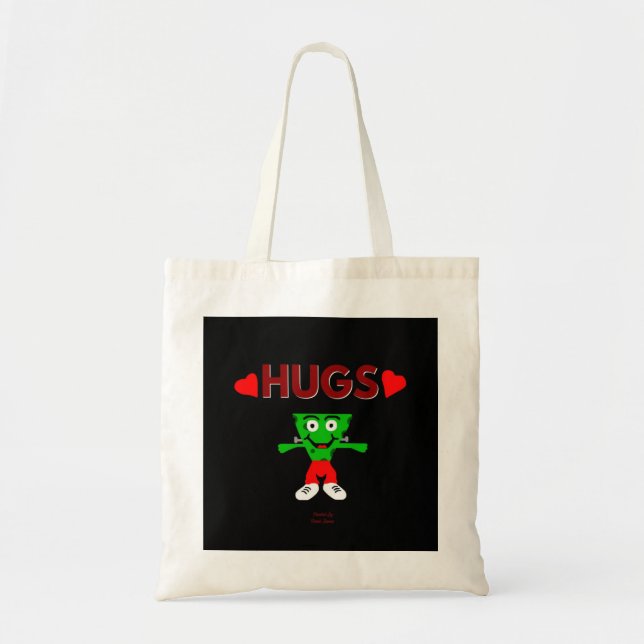 FrankenCheese Hugs Budget Tote Bag (Front)